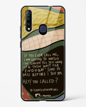 Team Text [doodleodrama] Glass Case Phone Cover (Vivo)