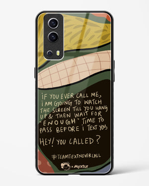 Team Text [doodleodrama] Glass Case Phone Cover (Vivo)