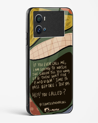 Team Text [doodleodrama] Glass Case Phone Cover (Vivo)