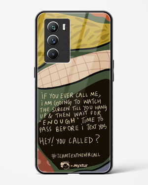 Team Text [doodleodrama] Glass Case Phone Cover (Vivo)