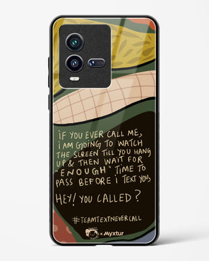 Team Text [doodleodrama] Glass Case Phone Cover (Vivo)