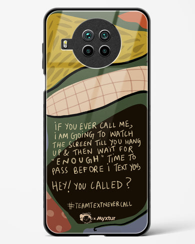 Team Text [doodleodrama] Glass Case Phone Cover-(Xiaomi)