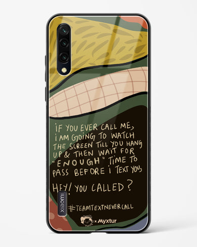 Team Text [doodleodrama] Glass Case Phone Cover (Xiaomi)