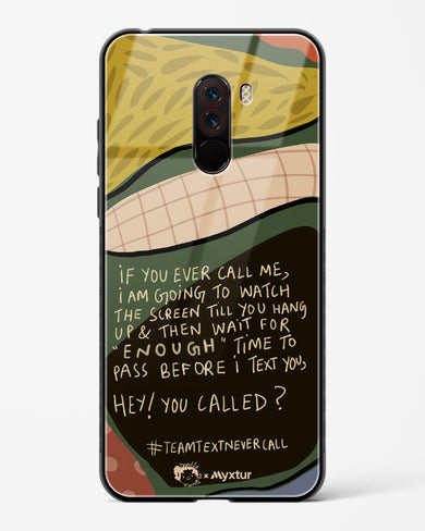 Team Text [doodleodrama] Glass Case Phone Cover-(Xiaomi)