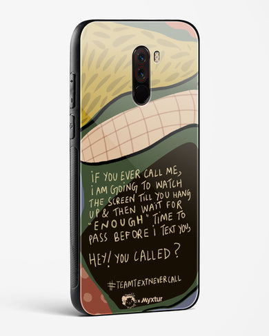 Team Text [doodleodrama] Glass Case Phone Cover-(Xiaomi)