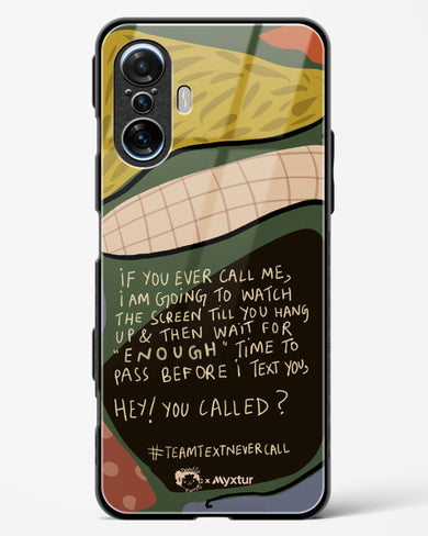 Team Text [doodleodrama] Glass Case Phone Cover-(Xiaomi)