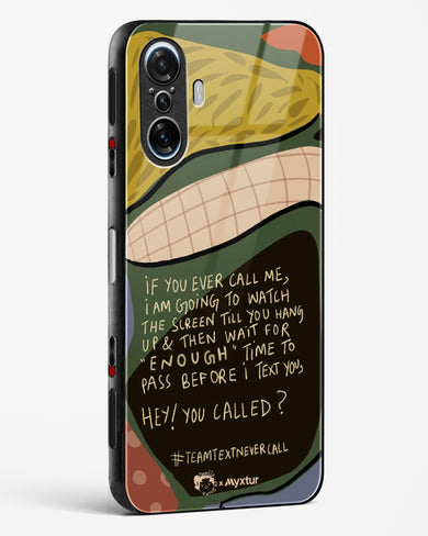 Team Text [doodleodrama] Glass Case Phone Cover-(Xiaomi)