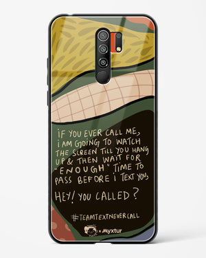 Team Text [doodleodrama] Glass Case Phone Cover-(Xiaomi)