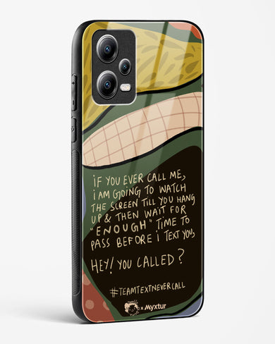 Team Text [doodleodrama] Glass Case Phone Cover (Xiaomi)