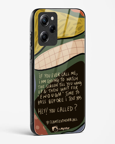 Team Text [doodleodrama] Glass Case Phone Cover-(Xiaomi)