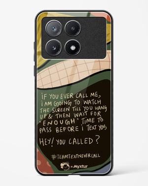Team Text [doodleodrama] Glass Case Phone Cover (Xiaomi)