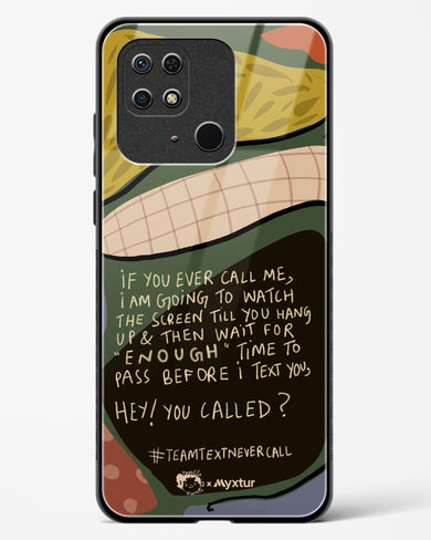 Team Text [doodleodrama] Glass Case Phone Cover (Xiaomi)