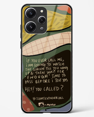 Team Text [doodleodrama] Glass Case Phone Cover (Xiaomi)