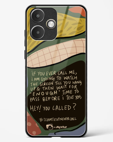 Team Text [doodleodrama] Glass Case Phone Cover (Xiaomi)