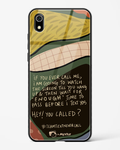 Team Text [doodleodrama] Glass Case Phone Cover (Xiaomi)