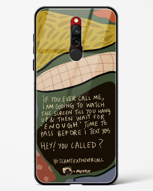 Team Text [doodleodrama] Glass Case Phone Cover-(Xiaomi)