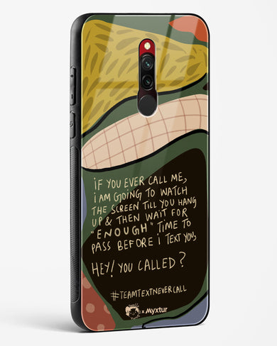 Team Text [doodleodrama] Glass Case Phone Cover-(Xiaomi)