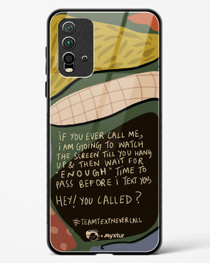 Team Text [doodleodrama] Glass Case Phone Cover-(Xiaomi)