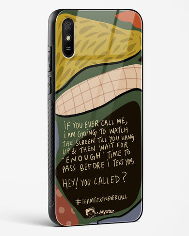 Team Text [doodleodrama] Glass Case Phone Cover-(Xiaomi)