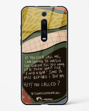 Team Text [doodleodrama] Glass Case Phone Cover-(Xiaomi)