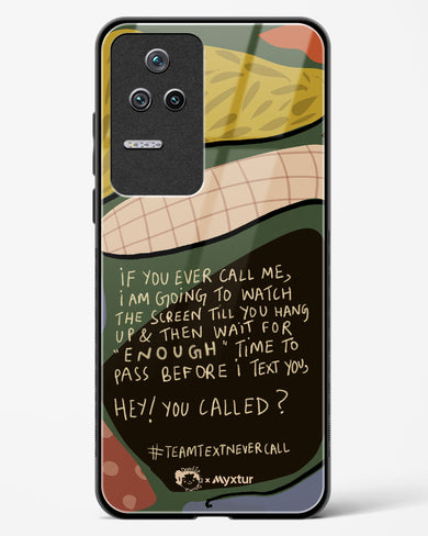 Team Text [doodleodrama] Glass Case Phone Cover (Xiaomi)