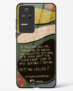 Team Text [doodleodrama] Glass Case Phone Cover (Xiaomi)