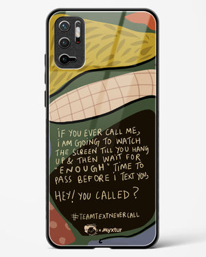 Team Text [doodleodrama] Glass Case Phone Cover (Xiaomi)