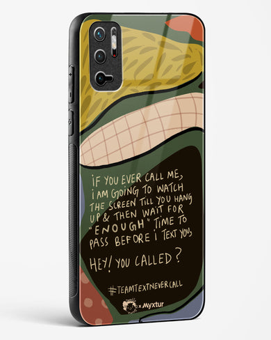 Team Text [doodleodrama] Glass Case Phone Cover (Xiaomi)