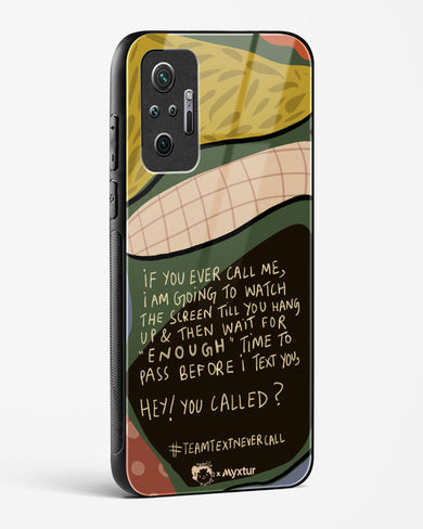 Team Text [doodleodrama] Glass Case Phone Cover-(Xiaomi)