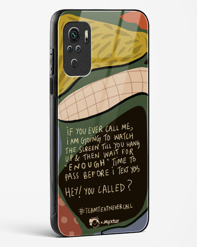 Team Text [doodleodrama] Glass Case Phone Cover (Xiaomi)