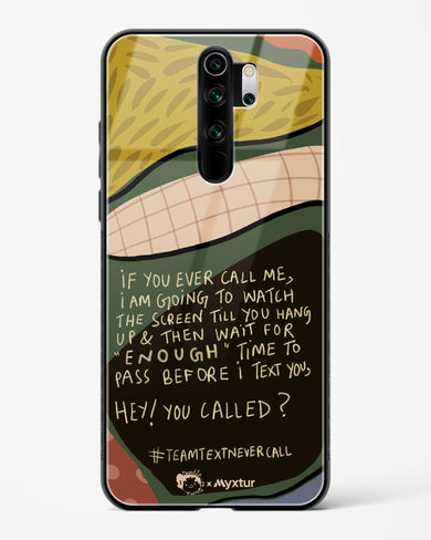 Team Text [doodleodrama] Glass Case Phone Cover-(Xiaomi)