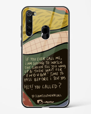 Team Text [doodleodrama] Glass Case Phone Cover (Xiaomi)
