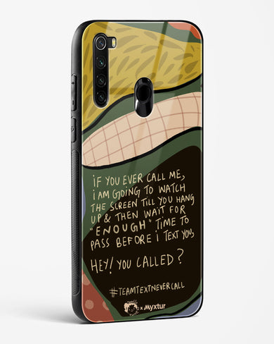 Team Text [doodleodrama] Glass Case Phone Cover (Xiaomi)