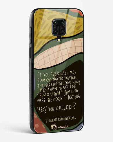 Team Text [doodleodrama] Glass Case Phone Cover (Xiaomi)