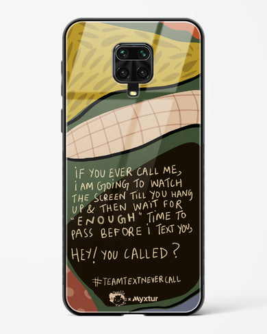 Team Text [doodleodrama] Glass Case Phone Cover-(Xiaomi)