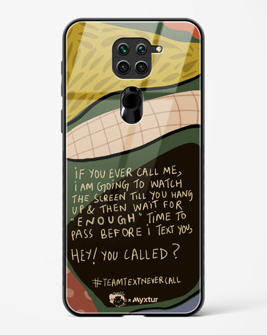 Team Text [doodleodrama] Glass Case Phone Cover-(Xiaomi)