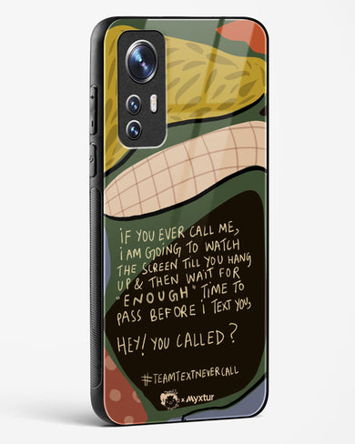 Team Text [doodleodrama] Glass Case Phone Cover (Xiaomi)