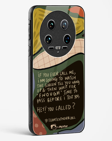 Team Text [doodleodrama] Glass Case Phone Cover (Xiaomi)