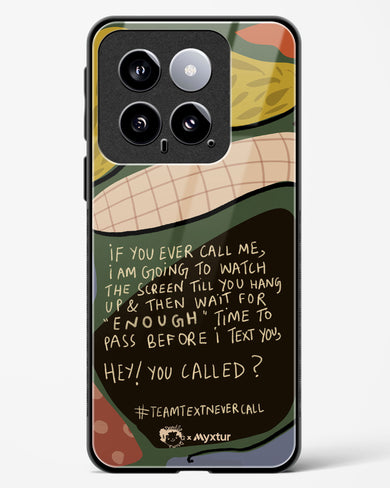 Team Text [doodleodrama] Glass Case Phone Cover-(Xiaomi)