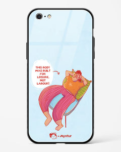 Built for Leisure [Doodle Drama] Glass Case Phone Cover (Apple)