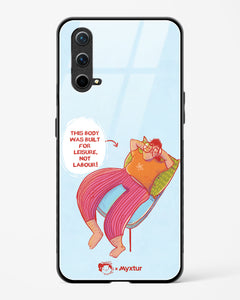 Built for Leisure [Doodle Drama] Glass Case Phone Cover (OnePlus)