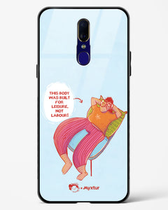Built for Leisure [Doodle Drama] Glass Case Phone Cover (Oppo)