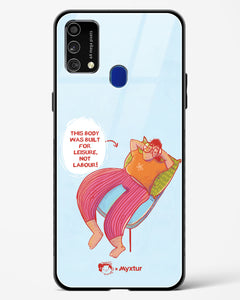 Built for Leisure [Doodle Drama] Glass Case Phone Cover (Samsung)