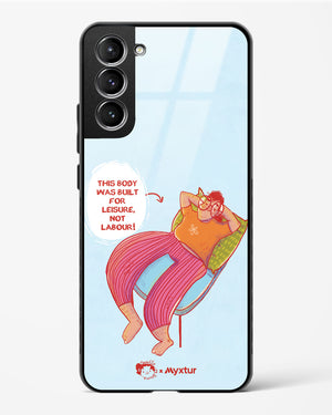 Built for Leisure [doodleodrama] Glass Case Phone Cover-(Samsung)