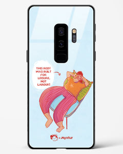 Built for Leisure [Doodle Drama] Glass Case Phone Cover (Samsung)