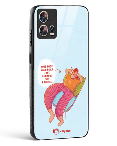 Built for Leisure [doodleodrama] Glass Case Phone Cover (Motorola)