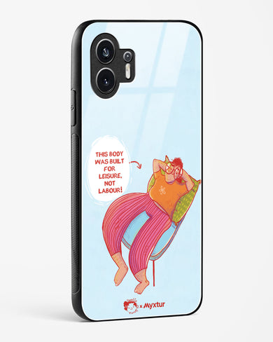 Built for Leisure [doodleodrama] Glass Case Phone Cover (Nothing)