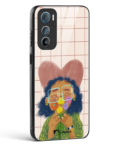 Floral Joy [doodleodrama] Glass Case Phone Cover-(Motorola)
