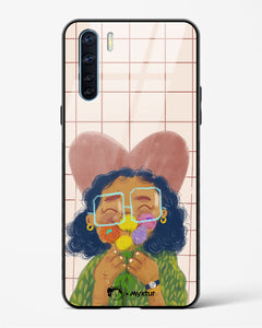 Floral Joy [Doodle Drama] Glass Case Phone Cover (Oppo)
