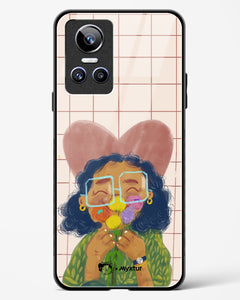 Floral Joy [doodleodrama] Glass Case Phone Cover (Realme)